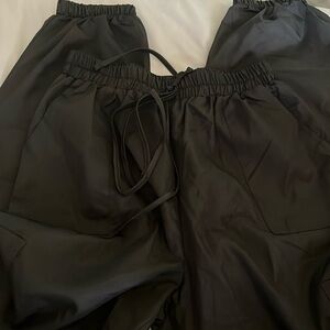 black pants